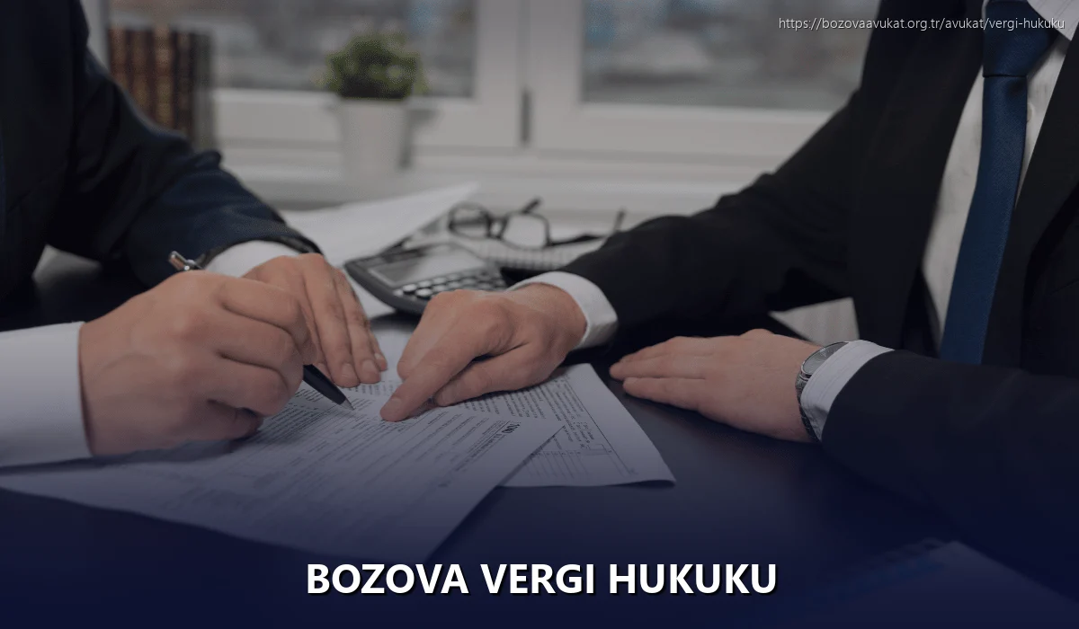 Bozova Vergi Hukuku